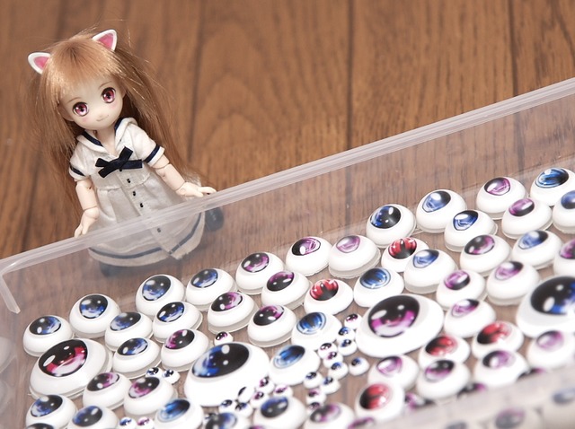 22mm レジンアイ　受注ページ　通常アイ　半球ベース型