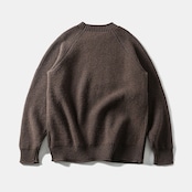 メランジ クルーネックニット R3015