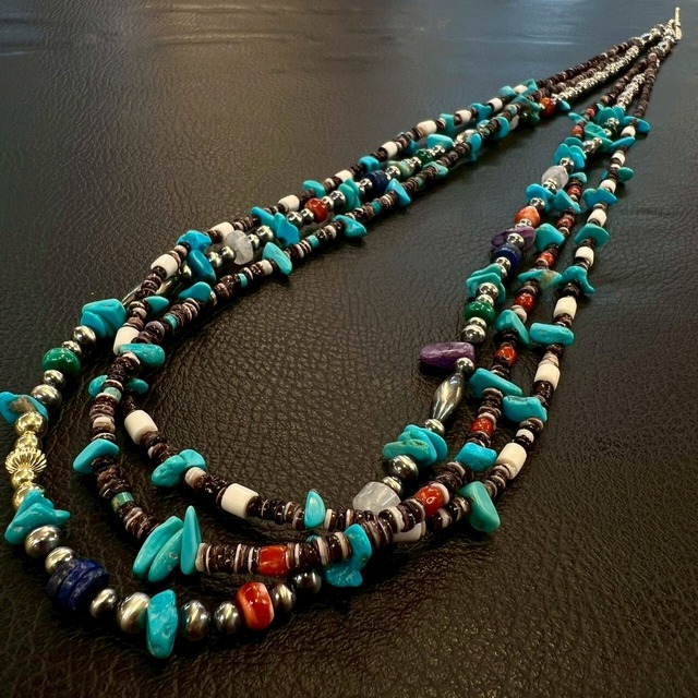 ブライト（Bright）ネックレス（3 strand necklace）80cm