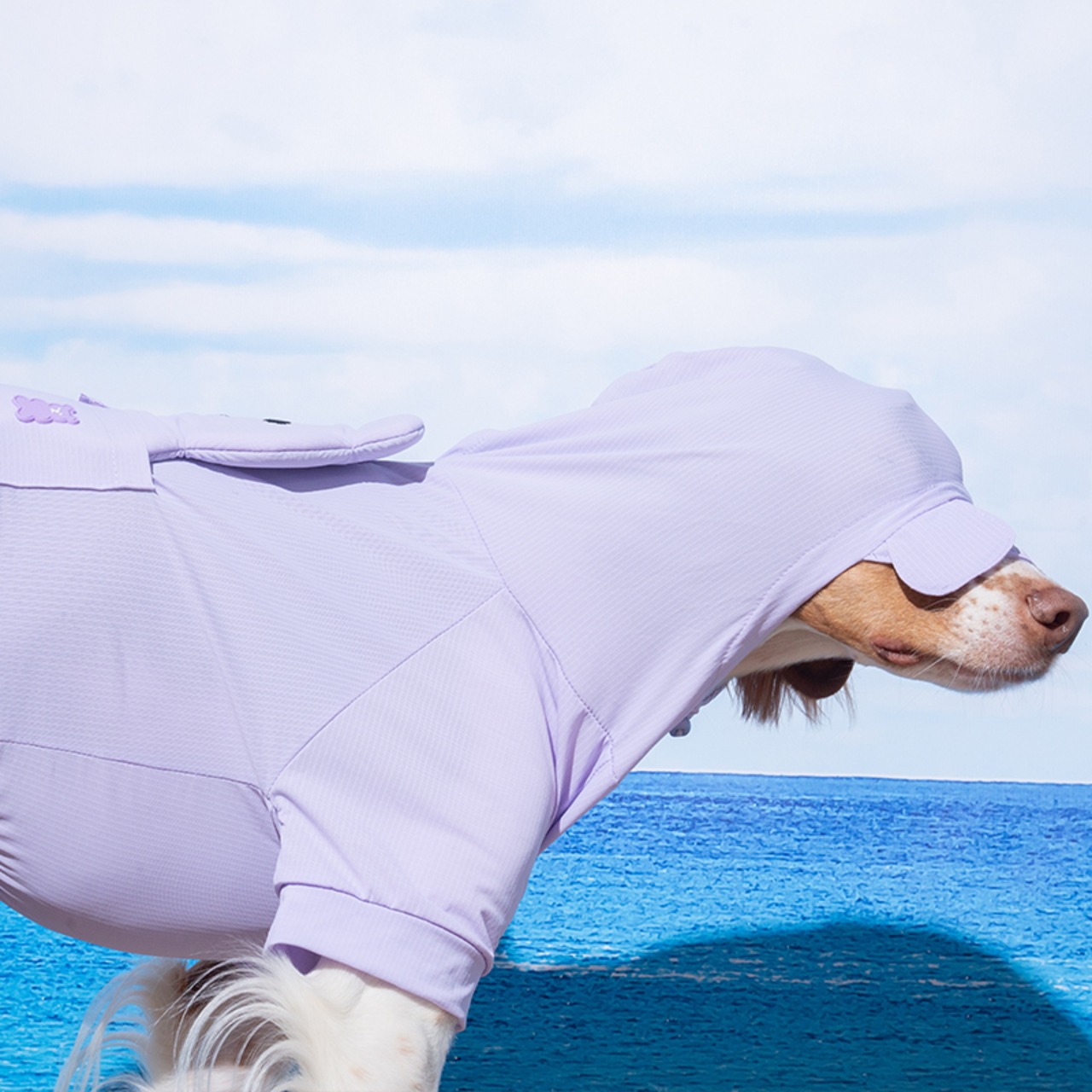 【PUPPYGARRERY公式】Big bear cooling jumpsuit　4XL-5XL