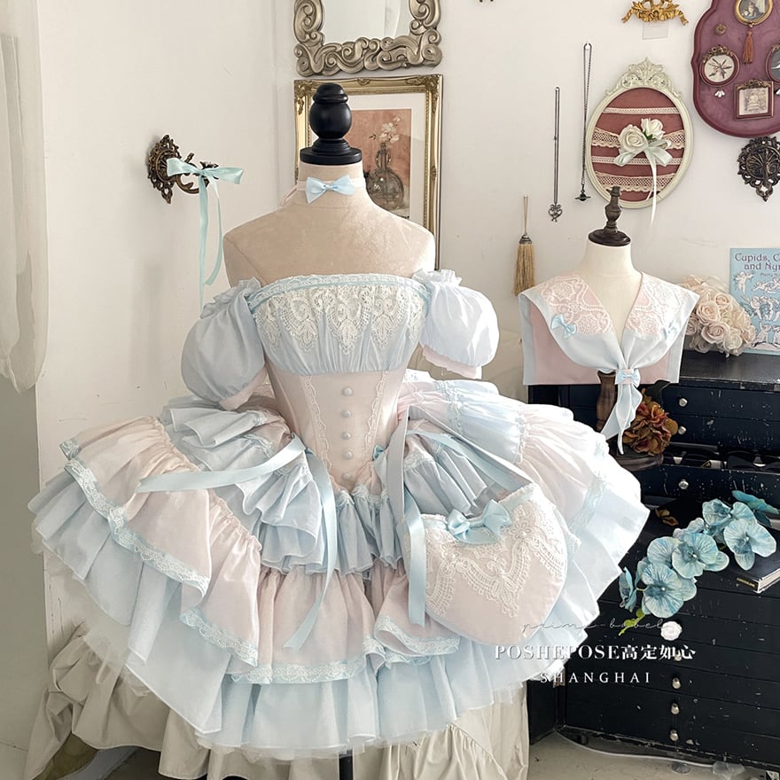 ロリータドレス パーティドレス プリンセスドレス お姫様ドレス