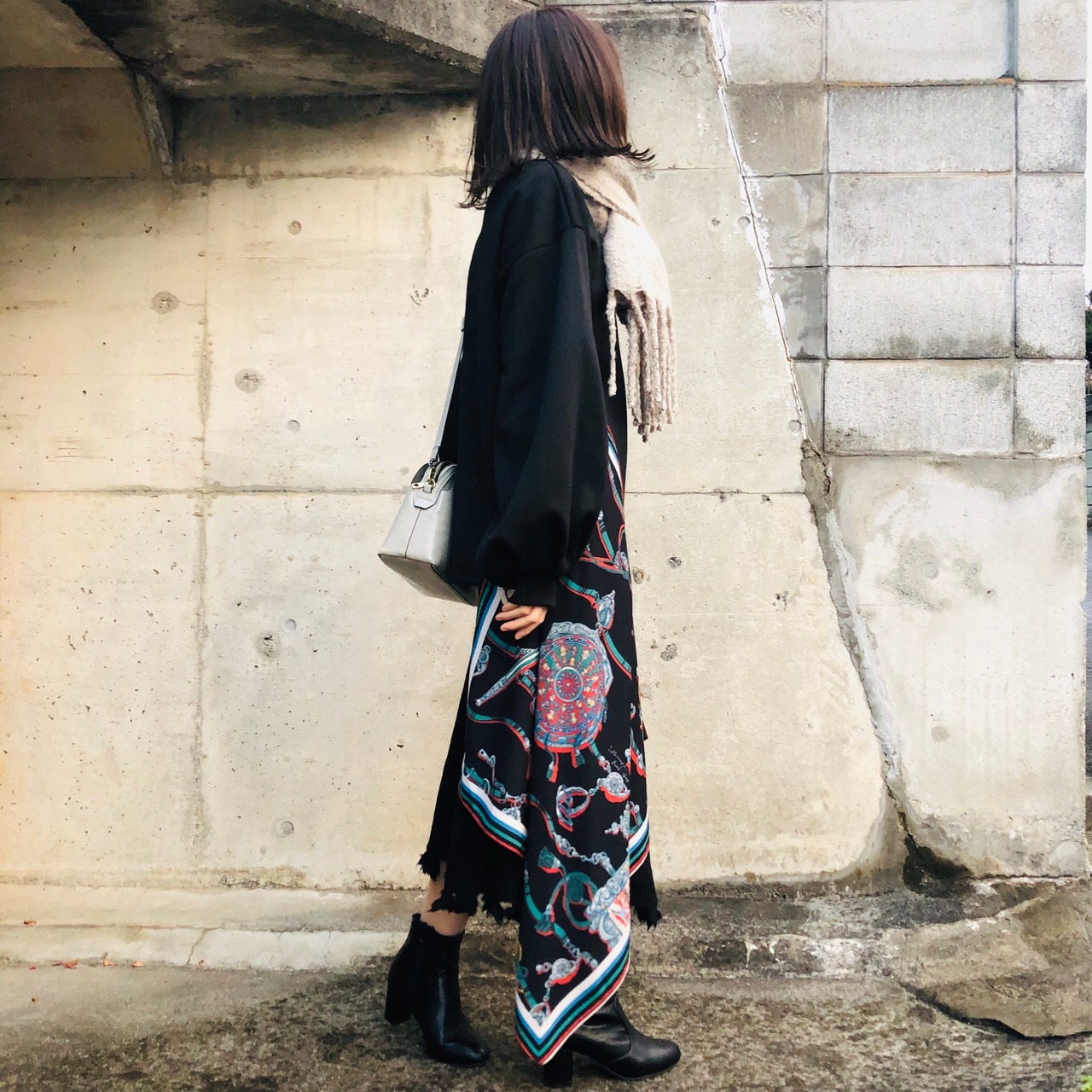 originalscarf docking motif OP/Black