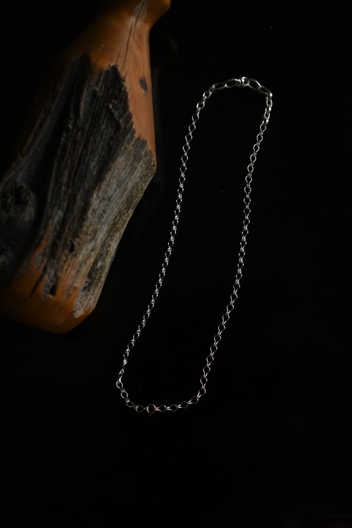LADDER LINK CABLE CHAIN NECKLACE / 1 POINT 14K GOLD FILLED