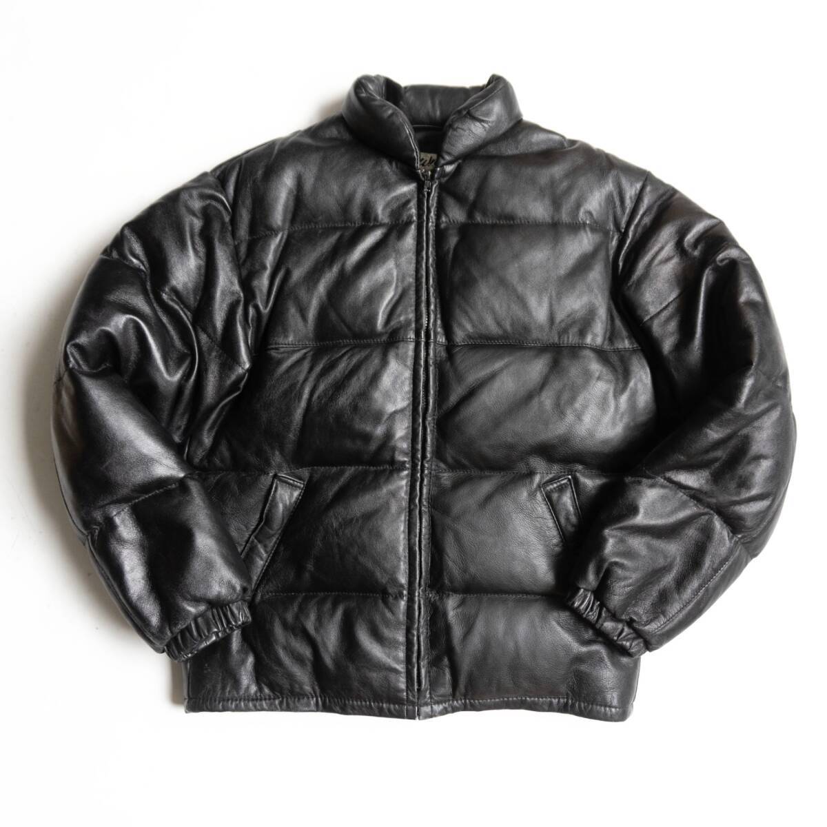 美品】SCHOTT【152/シングルライダースジャケット】38 襟 レザー