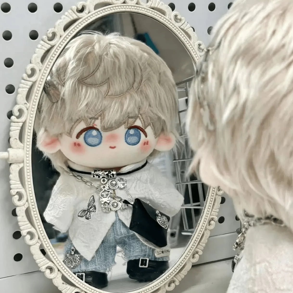 20cmぬい服】カジュアルチャイナコーデ 20cm着せ替えぬいぐるみ用 お