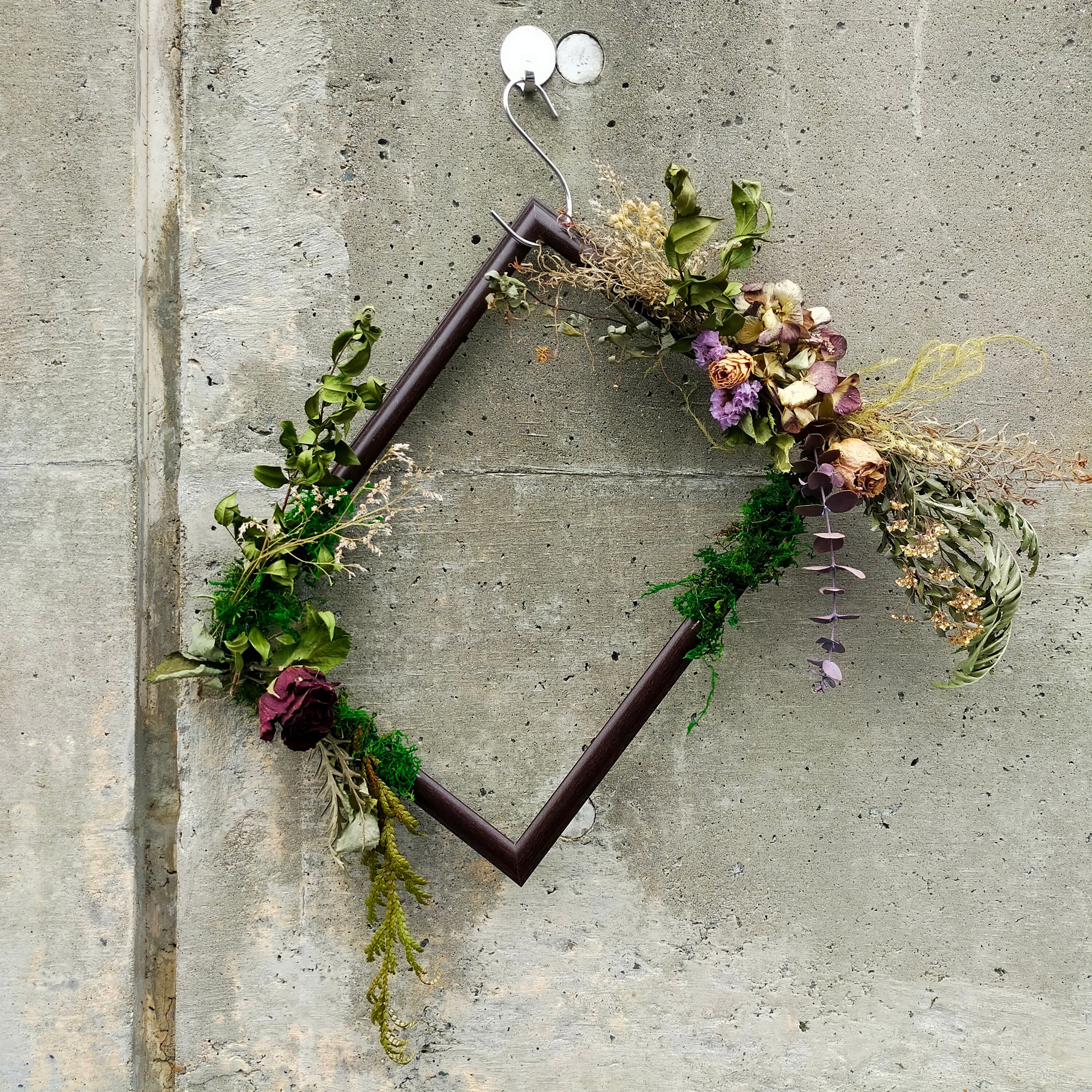 額装装飾アレンジメント【Dried flowers Frame Arrangement】