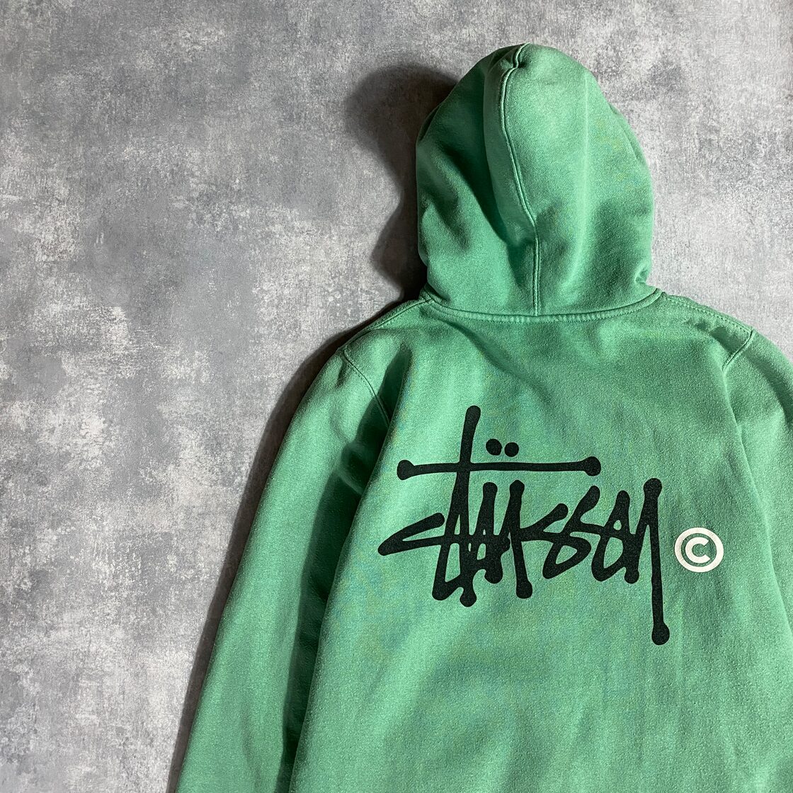 USA製】stussy ステューシー ショーンフォト バックプリント ミント 