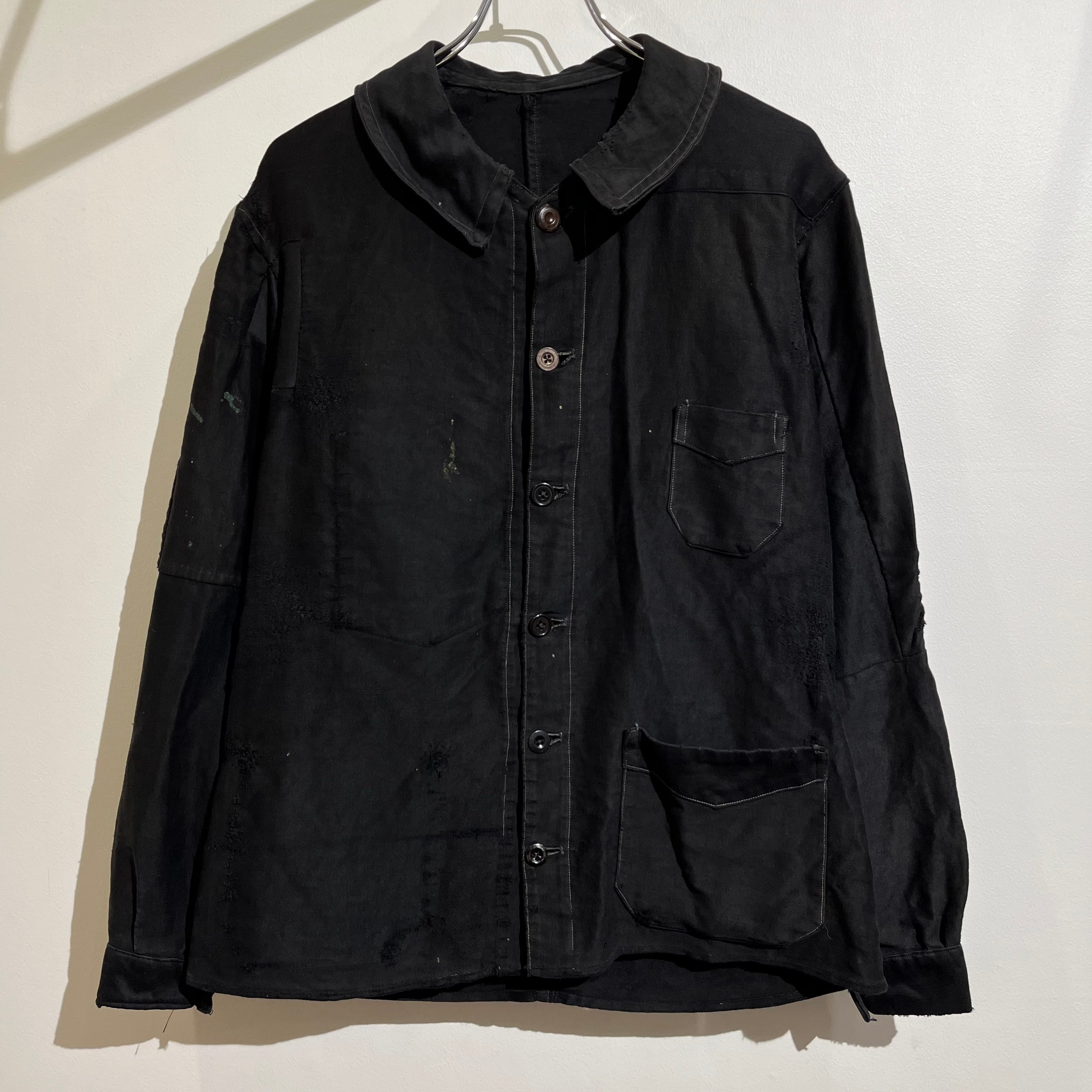 foremost  black moleskin work jacket