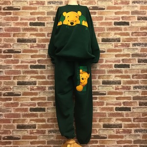 MADE IN U.S.A POOH Forest Green Sweat Setup