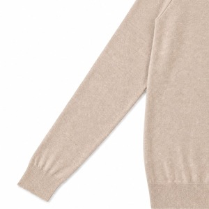 ★定価98,670円・新品未使用★ジョンスメドレー BECAY ベケイ カシミヤ100％ ロングスリーブニット フォーン Sサイズ