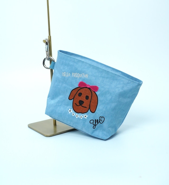 TP34-SBL  Trapezoid Clip Pouch