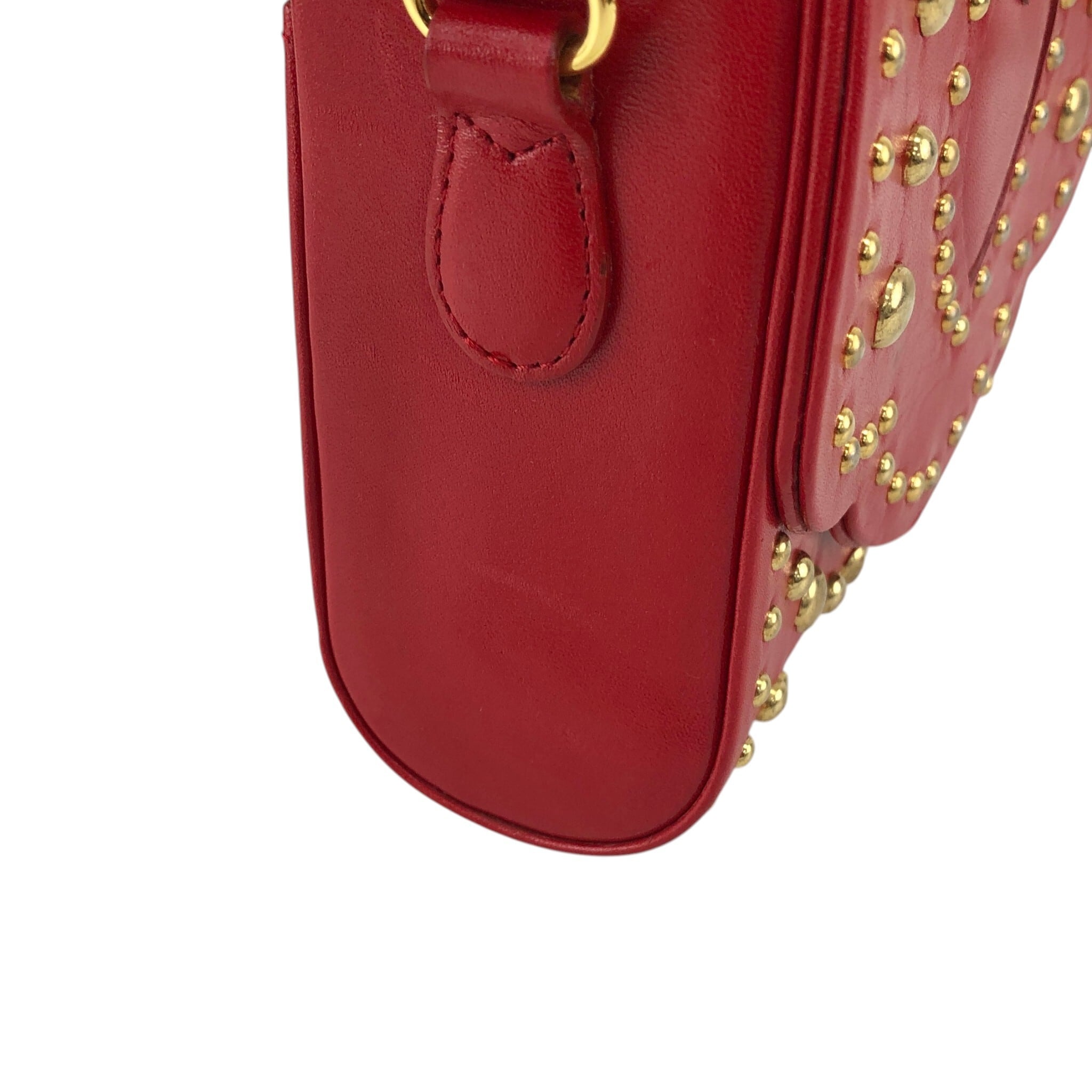 Yves Saint Laurent イヴ・サンローラン ショルダーバッグ レッド