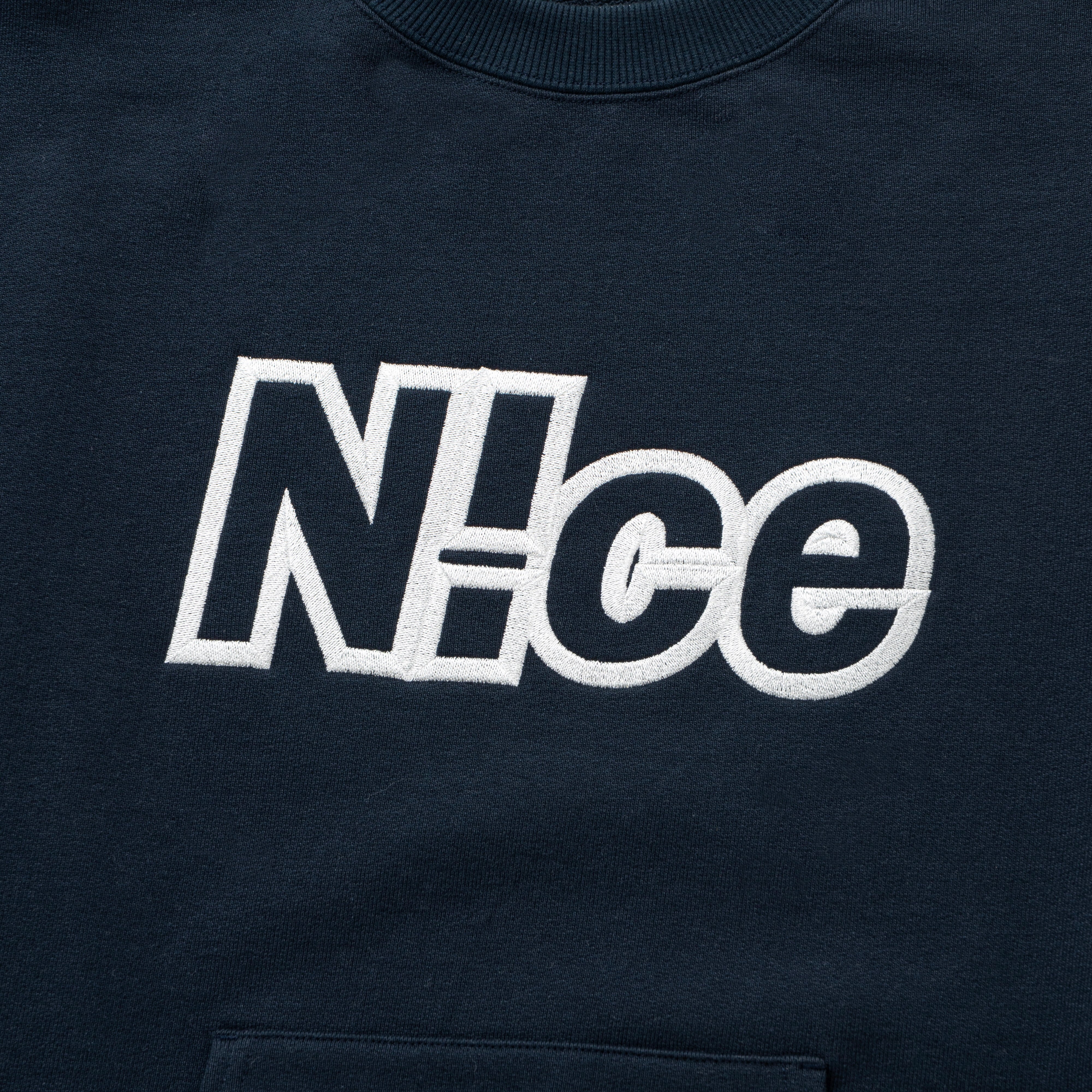 N!ce logo sweat（NAVY） | N!ce shop