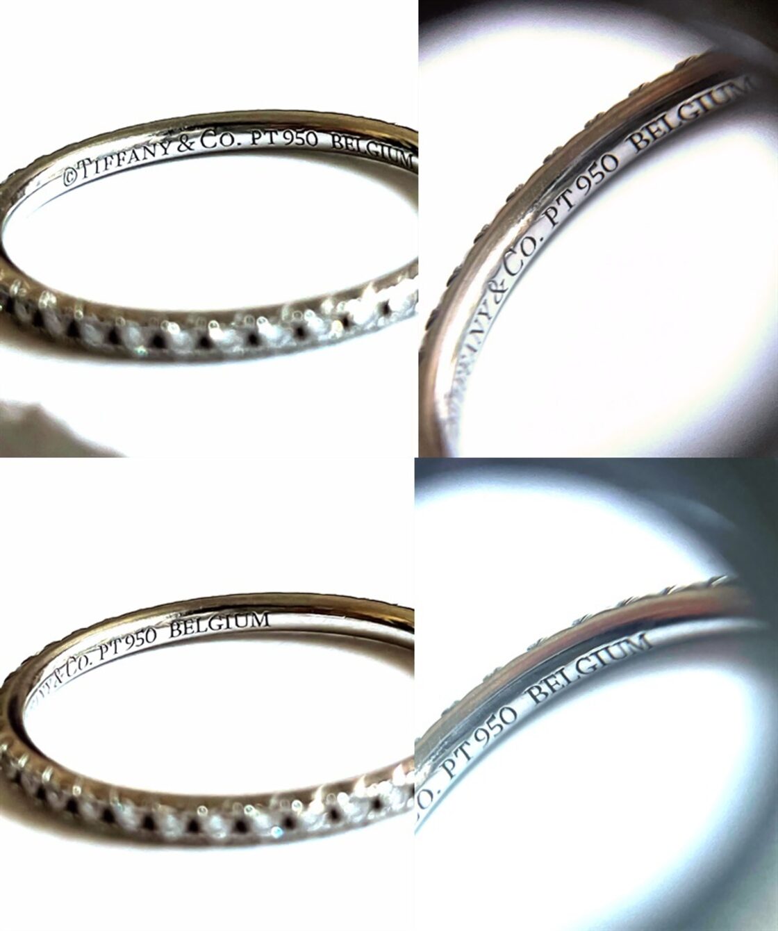 TIFFANY ティファニー フル エタニティ リング BELGIUM ダイヤモンド 