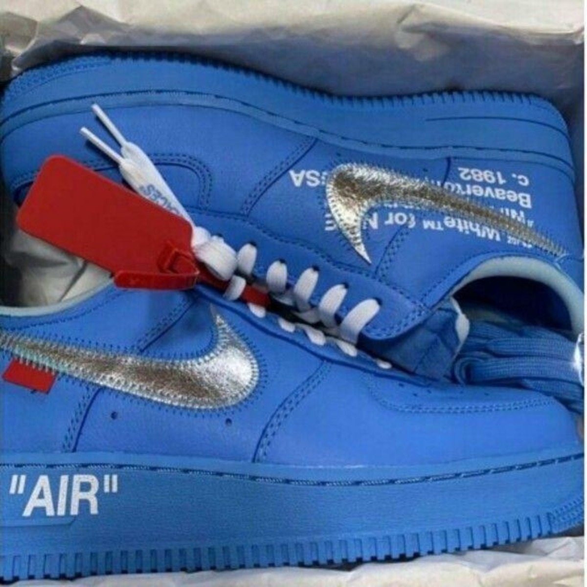 OFF WHITE NIKE AIR FORCE 1 MCA | kathry