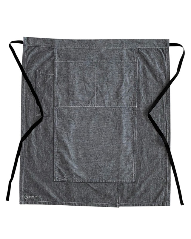 POLITE work apron 03 Low BK / ポライトワークエプロン03 ロー ブラック