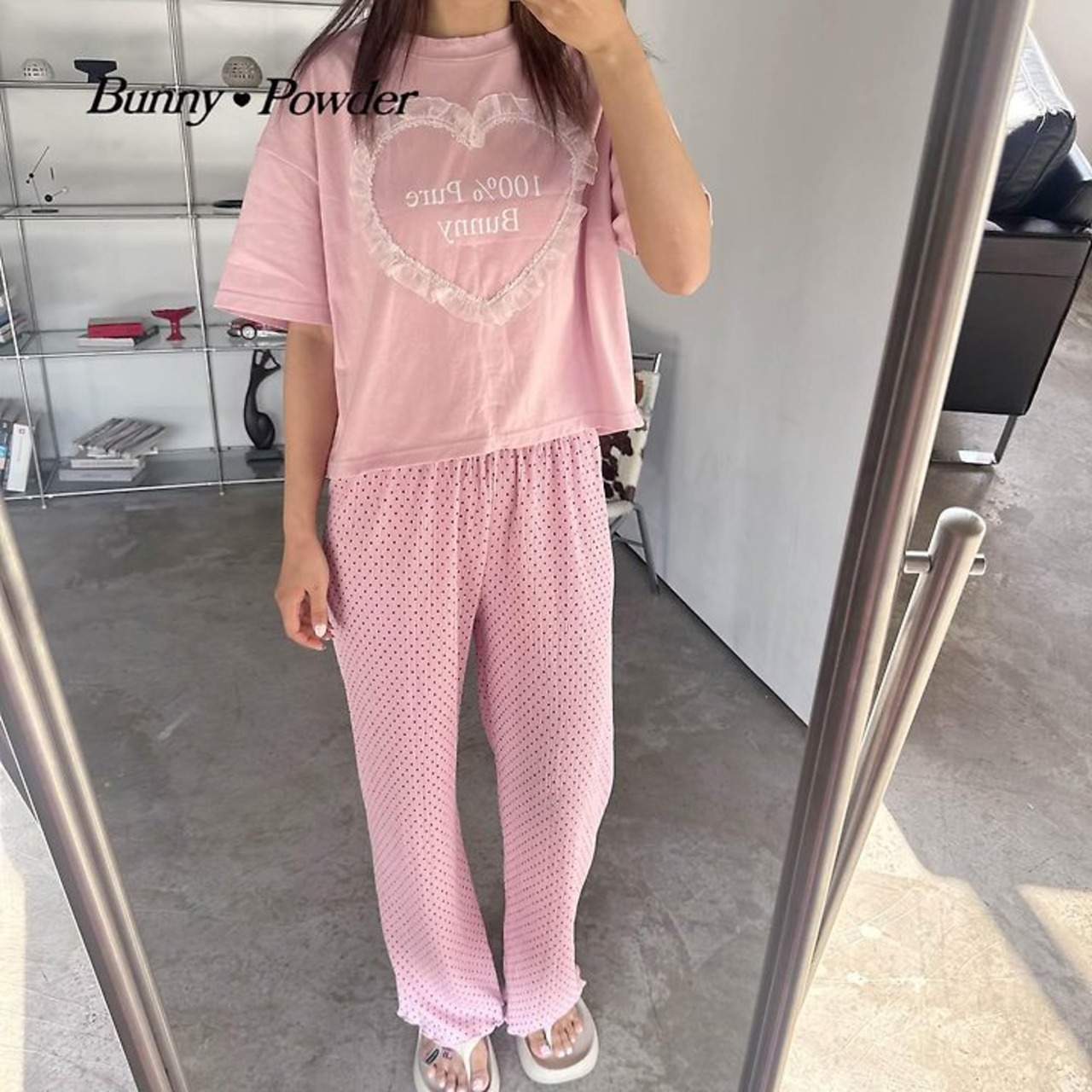 [Bunny Powder] Planning) Kongsuni Pants (adult) / [버니파우더] 기획)콩순이팬츠 (adult)