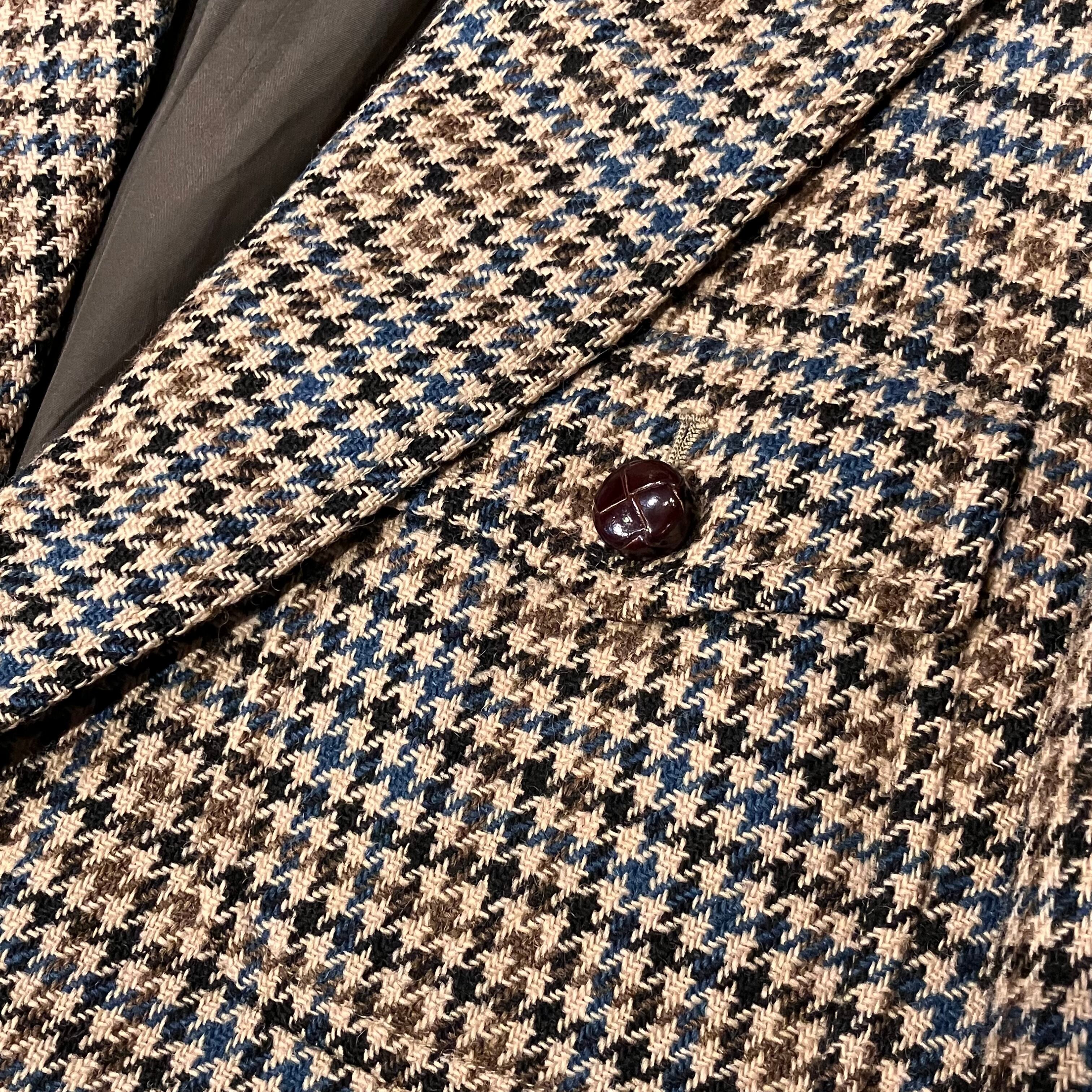 バーバリー ブルゾン ジャケット コート ウール ツイード チェック