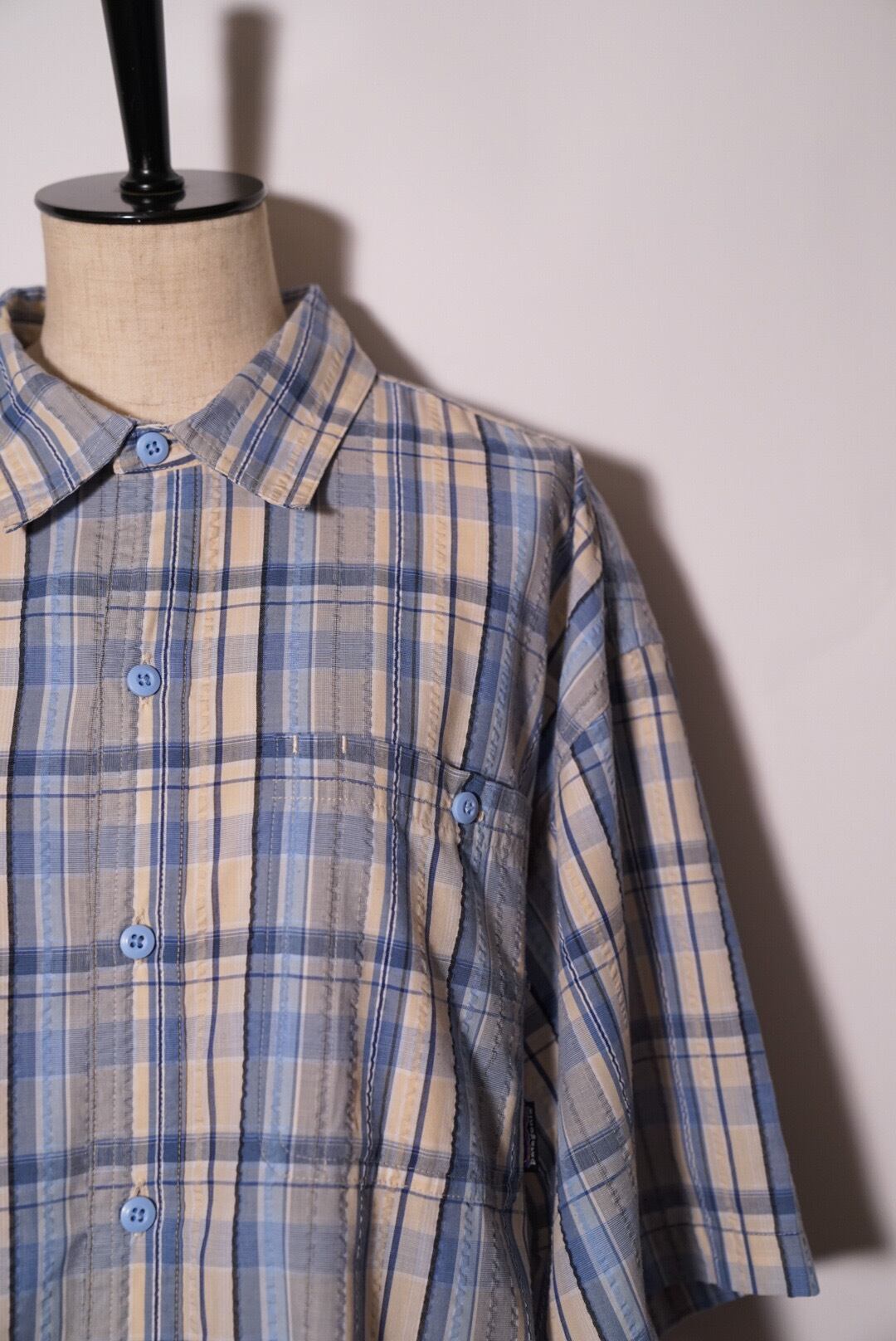 2000's Patagonia seersucker check shirt | WORN