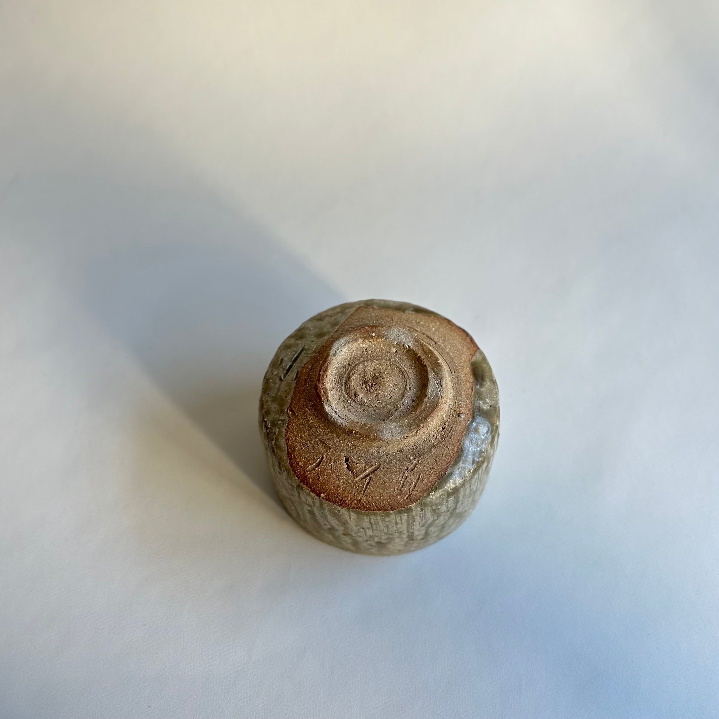 清水志郎 蓬莱白土灰釉茶盌 33 | gallery 一白