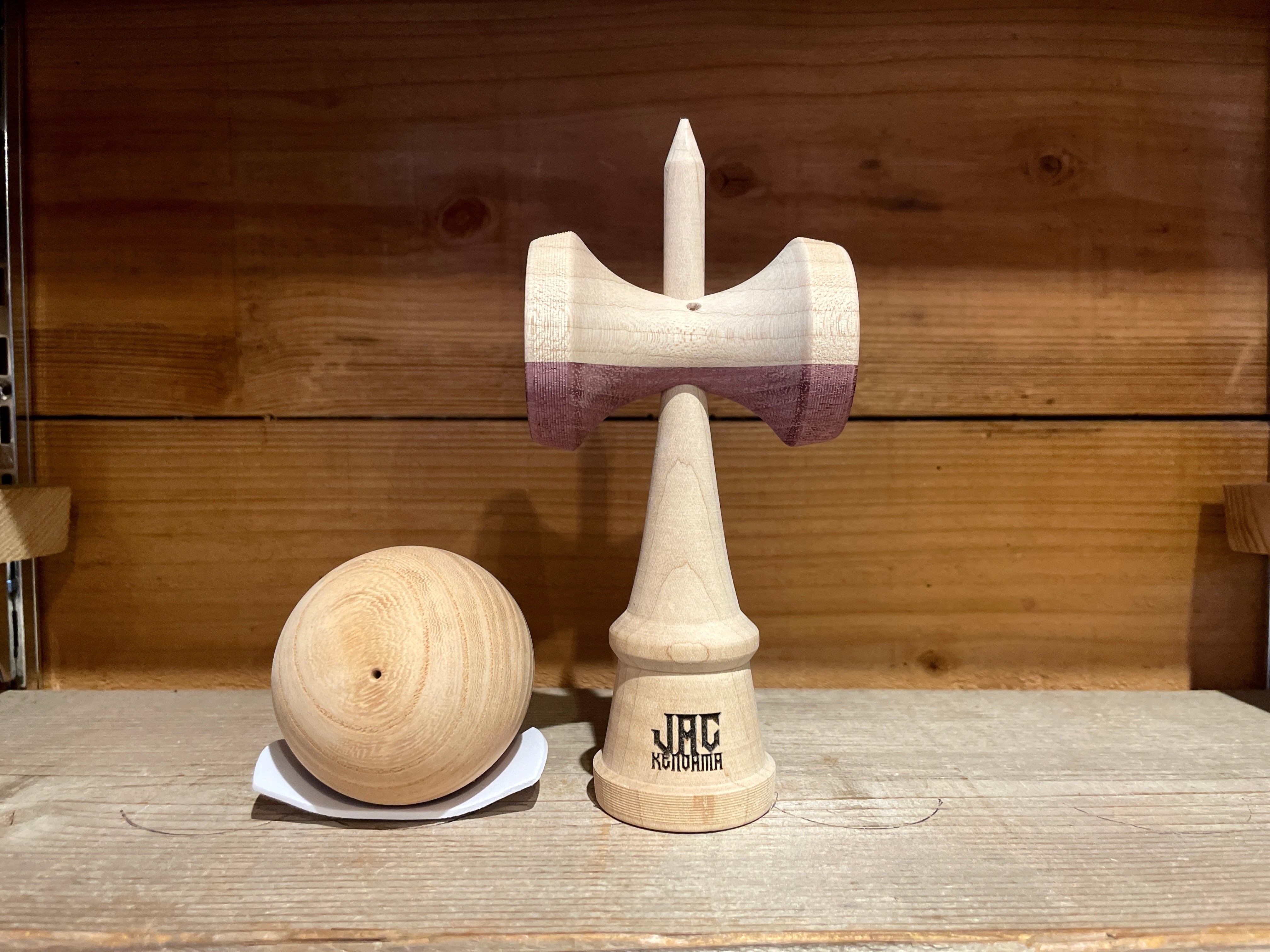 JAC KENDAMA JAC 10TH ANNY KEYAKI PURPLE QT MAPLE KEN けん玉 | MERSYS