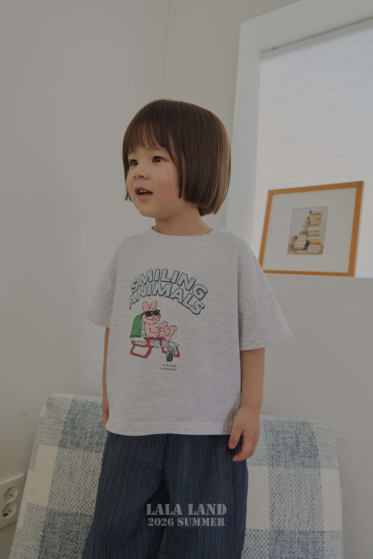 【取寄/韓国直送】LALALAND 26/SM （Kids）うさぎTシャツ｜夏服｜韓国子供服