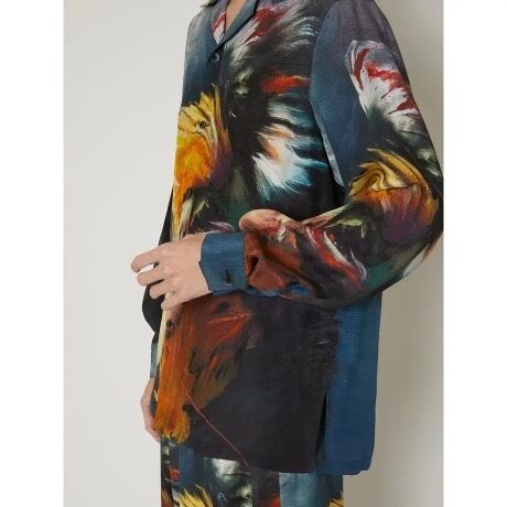 TAAKK OIL PAINTING SHIRTS (BLACK) TA23AW-SH029 | IAAAM ONLINE STORE