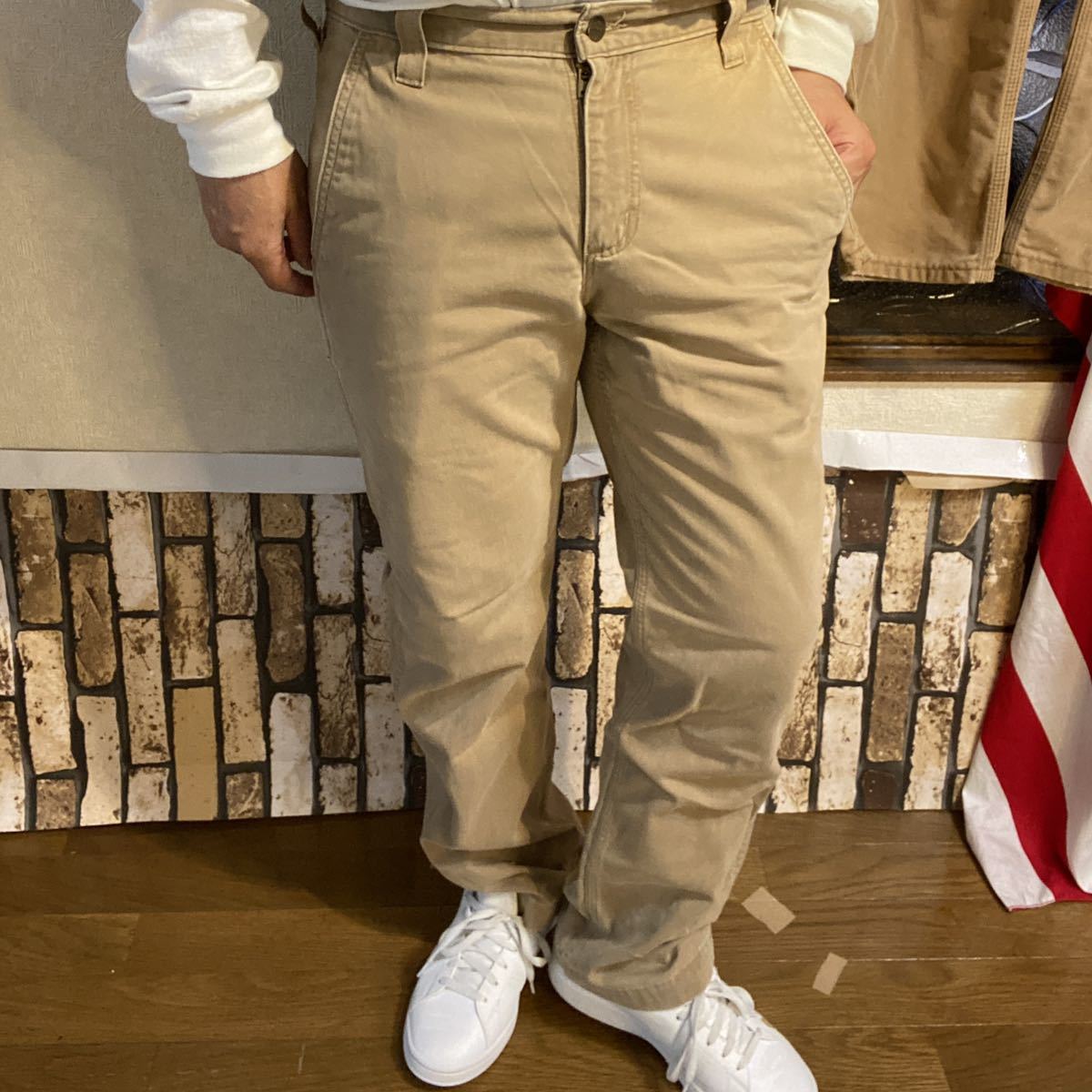4866 carhartt カーハート チノパン ブラウン W30 | San Fernando