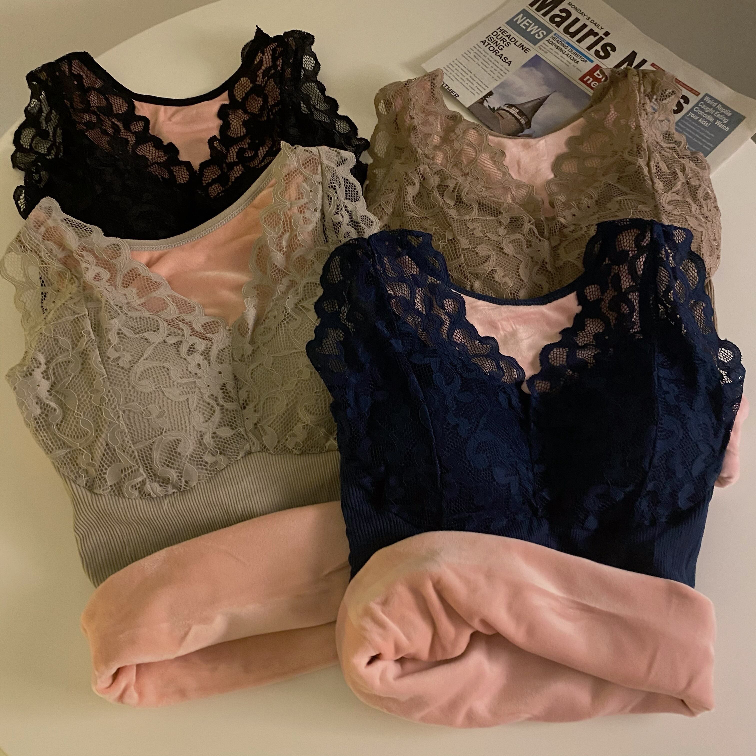 レディースオータムウィンターレースベルベットトップス 秋物 冬物 1号婦人9365167077