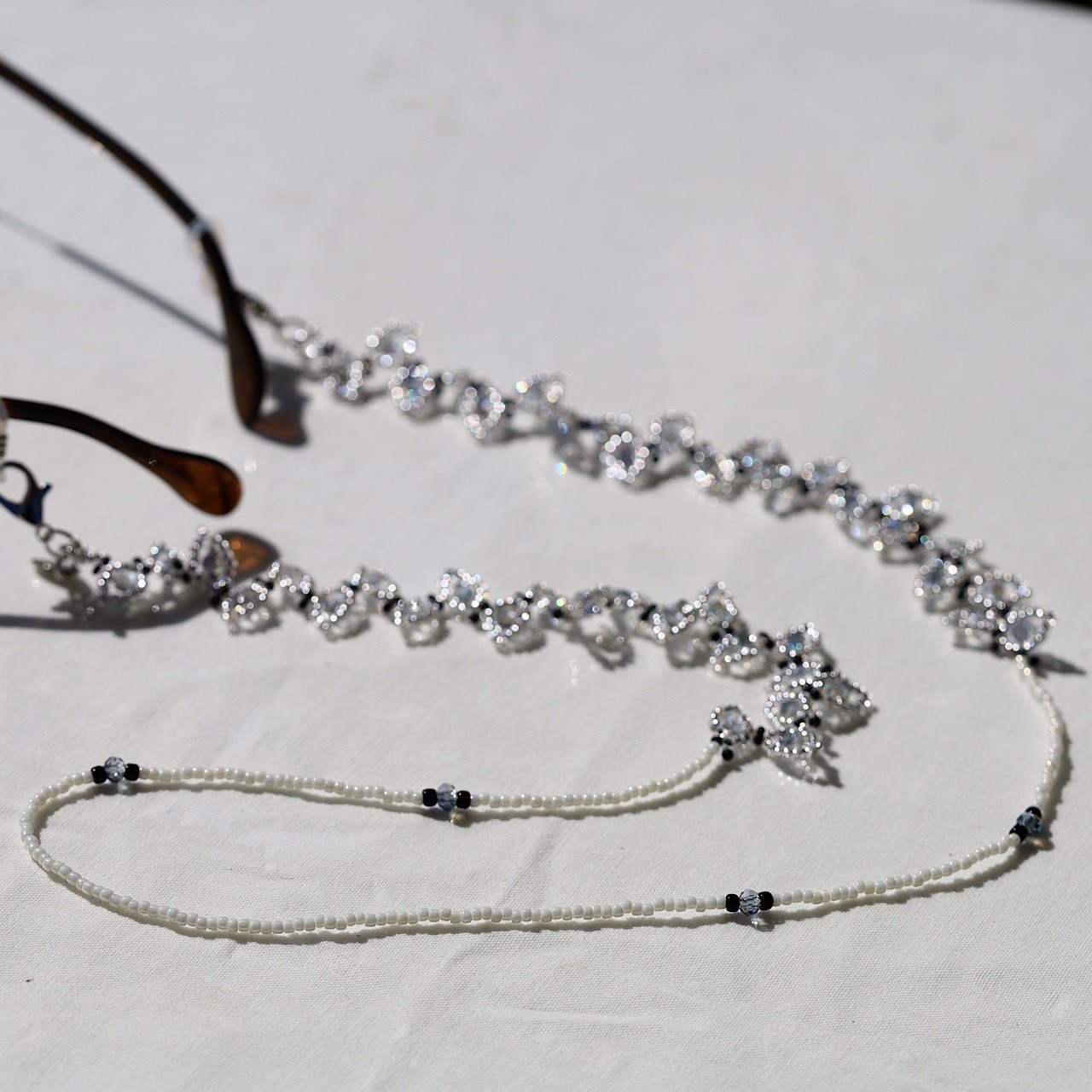 Shoryuu 昇龍 メガネ&マスクチェーン / 白龍