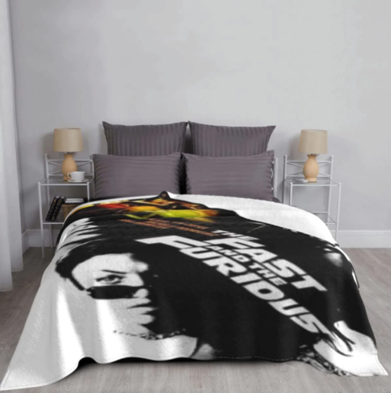 ワイルド・スピード ブランケット(The Fast and The Furious：L)