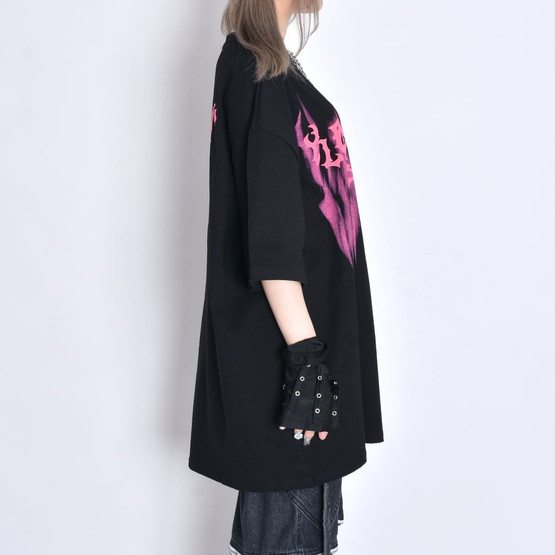 NEONクロス BIG Tシャツ | VOLCAN&APHRODITE