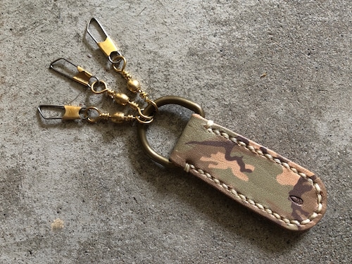 Button Works ボタンワークス Camouflage Key Holder