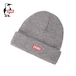 CHUMS チャムス ロゴ ショートニットキャップ ニット帽 ビーニー メンズ レディース アクリル フリーサイズ 051402 GRAY