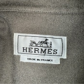 【HERMES】エルメス セリエボタン ボクシーフィット オーバーラップポケット コットン ジャケット