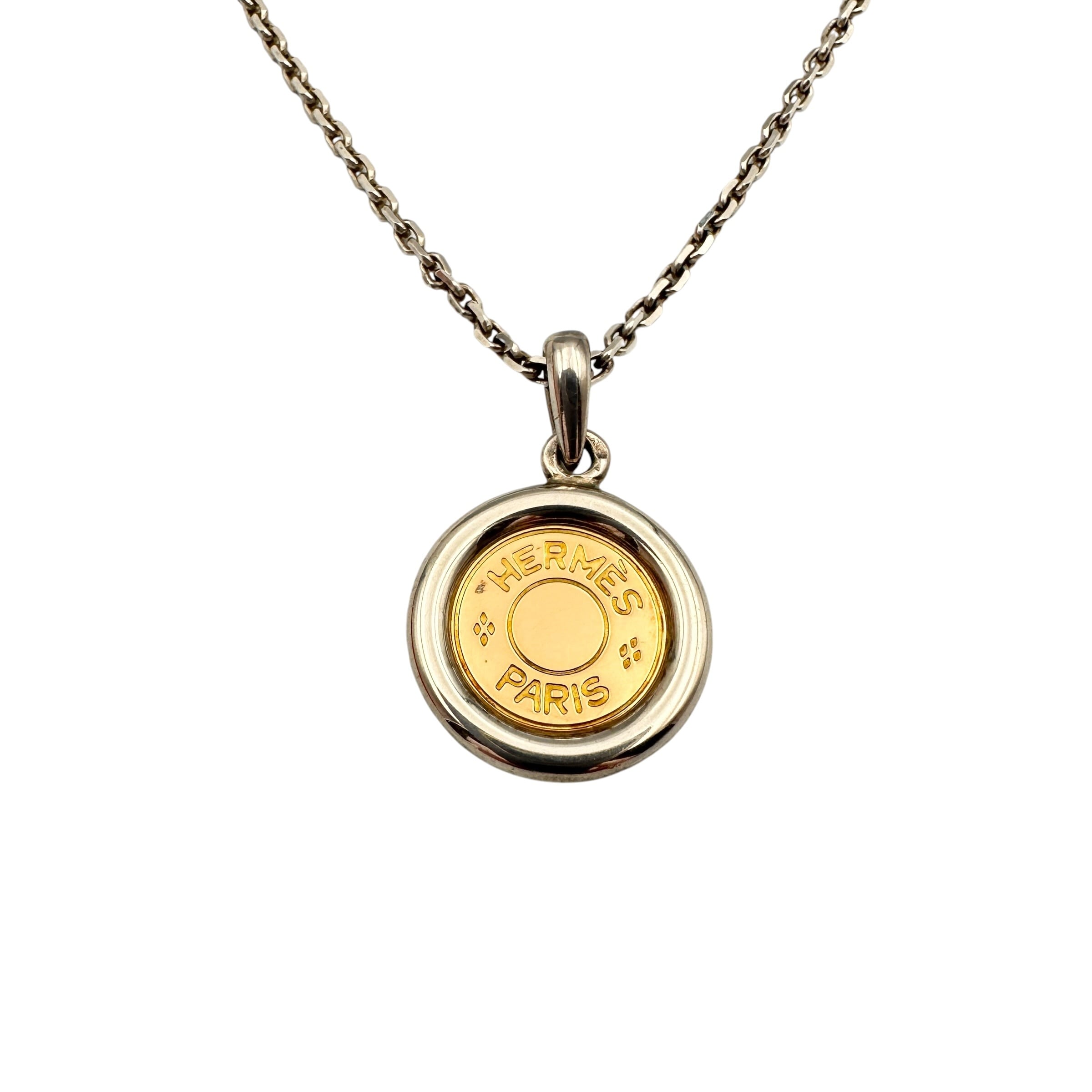 HERMES エルメス セリエ ネックレス SLV925/K18YG 28621-202604 | rean