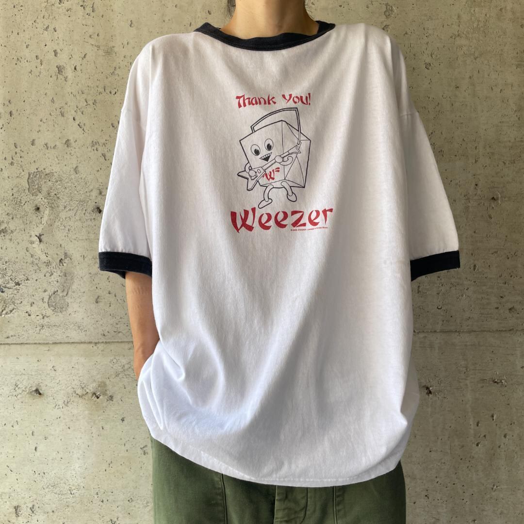 ウィーザー WEEZER 00s USA製 リンガー Tシャツ XLサイズ | ビンテージ 