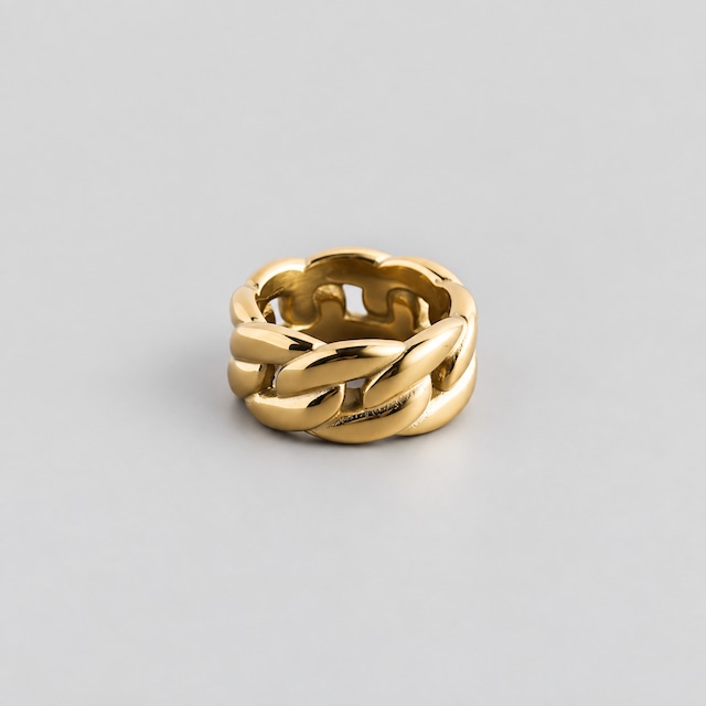 316L thick chain ring 2   #r64