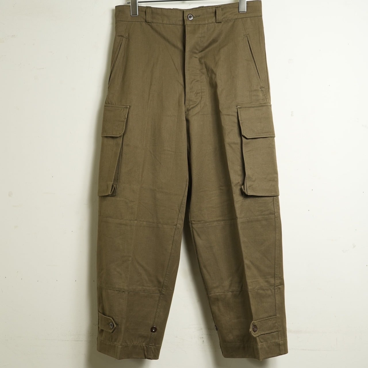 50〜60's フランス軍 M47カーゴパンツ 後期 13サイズ【DEADSTOCK