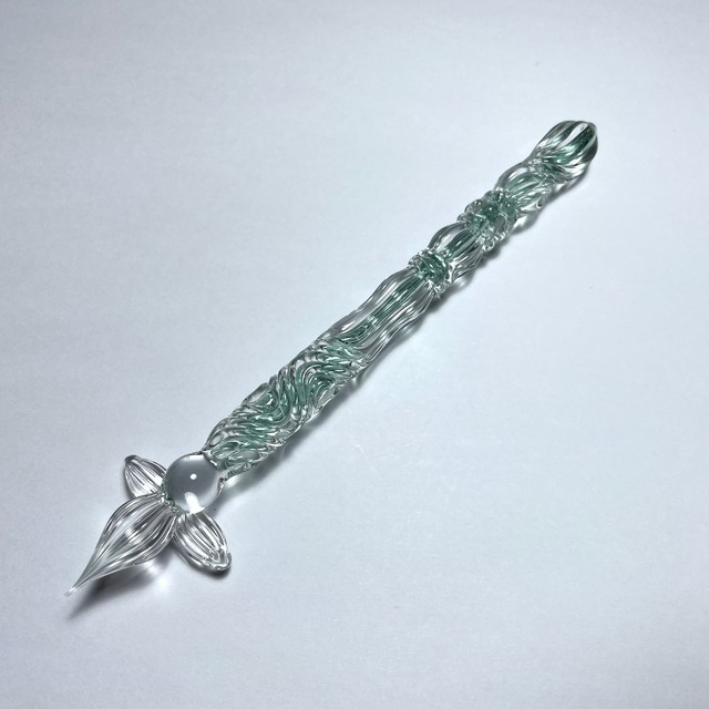Royal glass pen ブルーグリーン