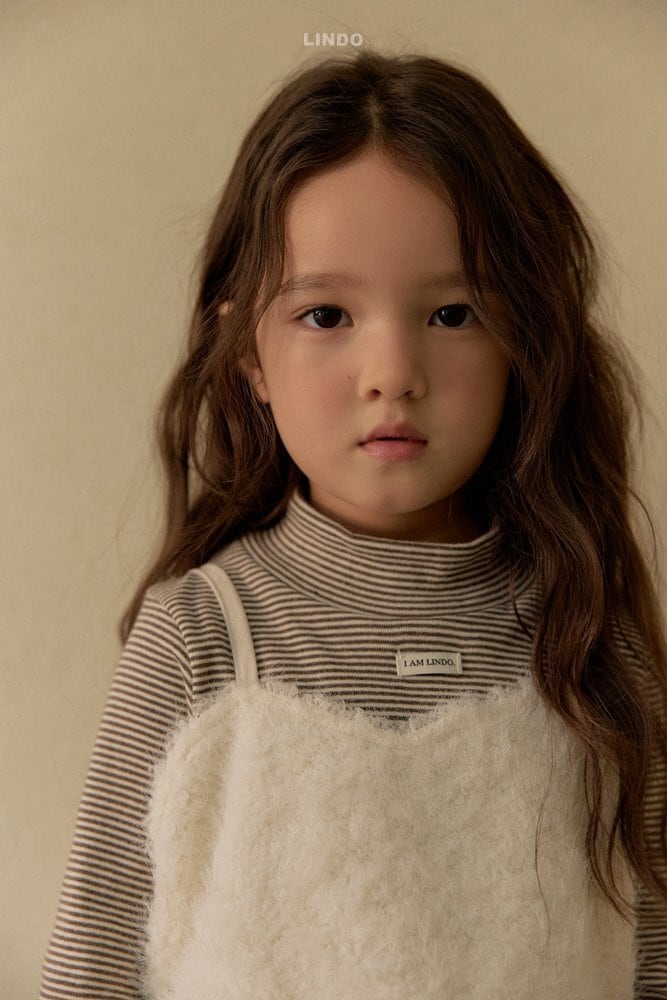 【予約商品】stripe half neck t-shirt