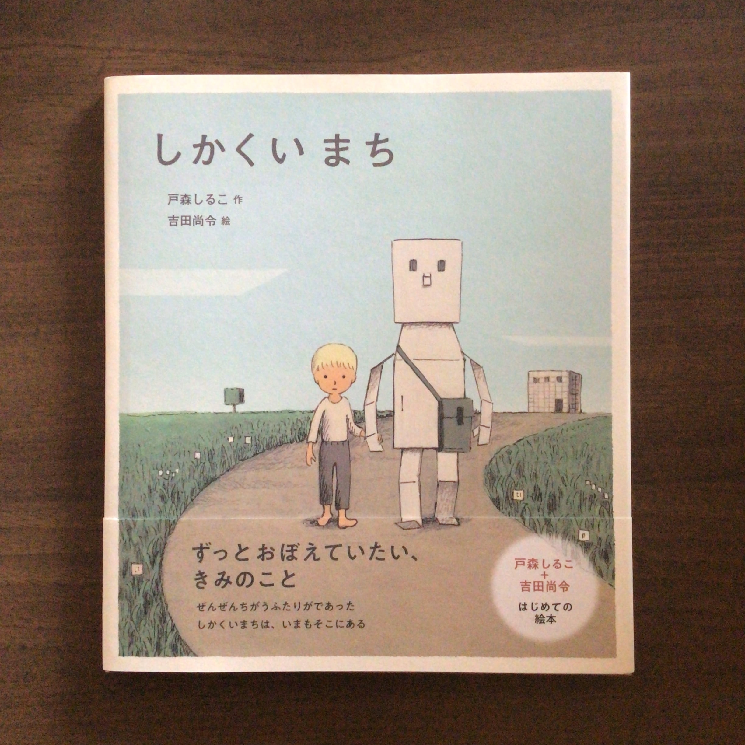 しかくいまち 戸森 しるこ 作 吉田尚令 絵 理論社 22x20cm