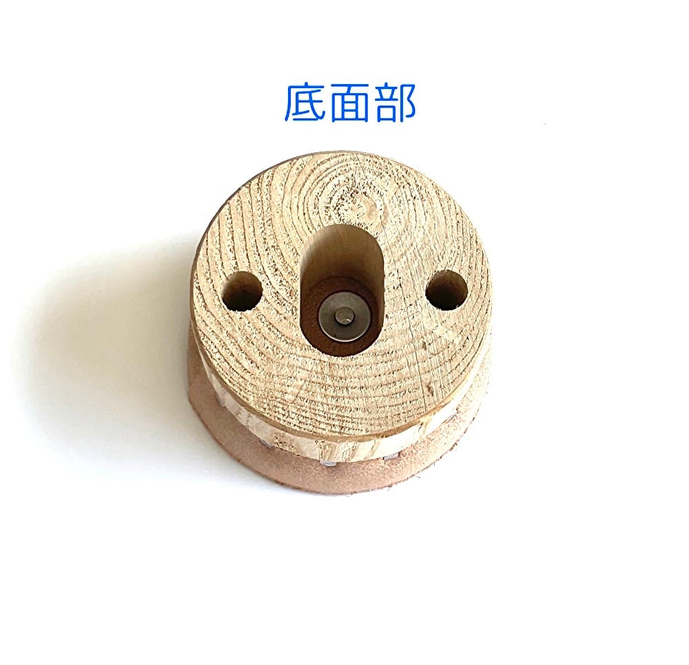 手押しポンプ交換用部品 35サイズ 木玉皮付 | mizukumiya