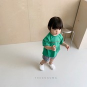 【即納】THE GOGUMA 26/SM What are you Tシャツ｜夏服｜韓国子供服