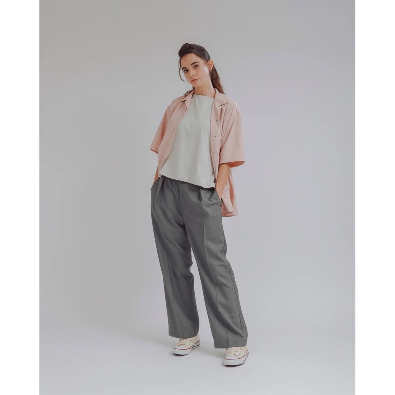 amne / NYLON park shirts - ナイロン パークシャツ - 3colors - amn