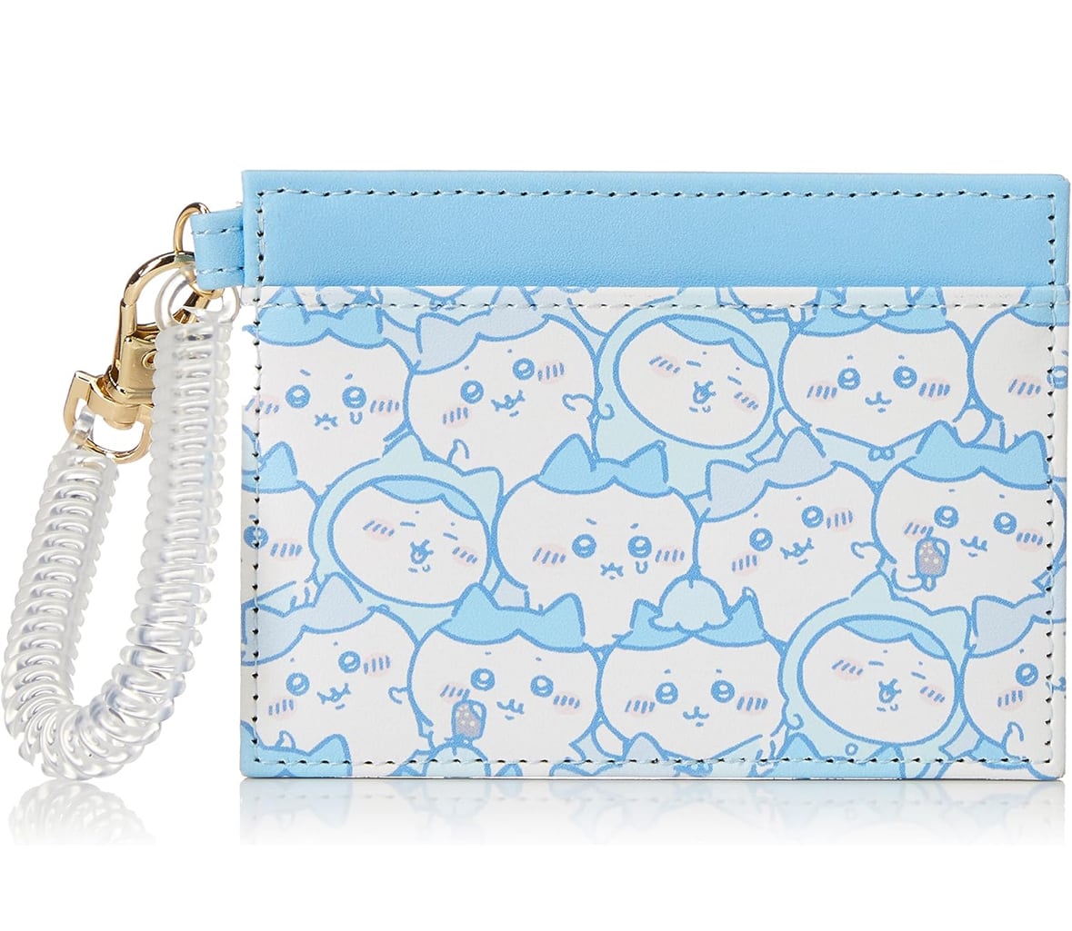 ちいかわ] ハチワレ パスケース 定期入れ カードケース 合皮 ミニ