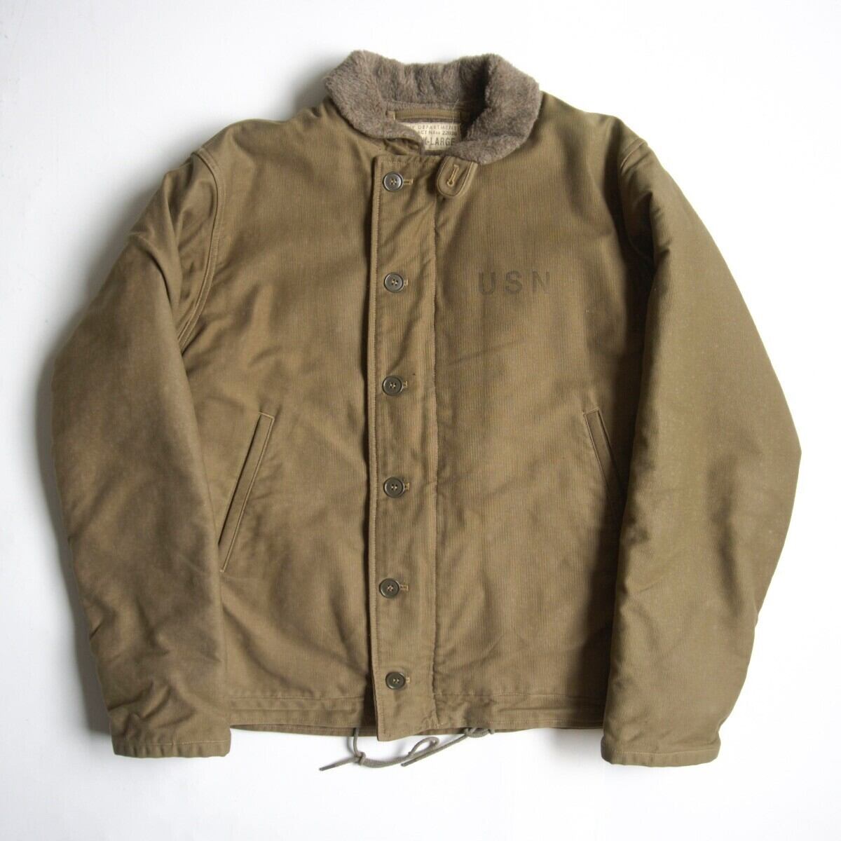 ビッグサイズ】BUZZ RICKSON'S【N-1 デッキジャケット】XL ジャケット