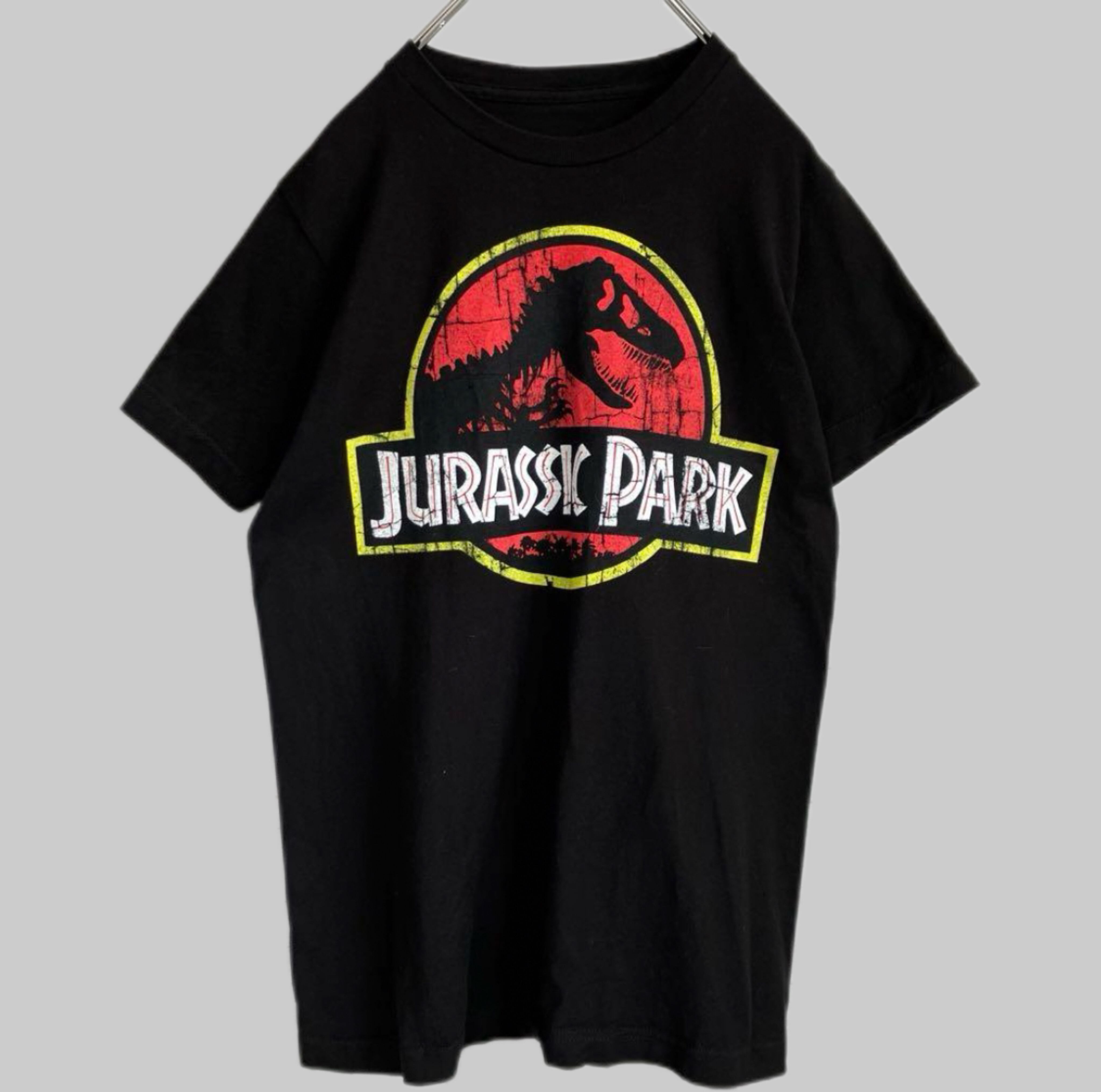 90s ジュラシックパーク映画Tシャツ 恐竜 ユニバーサル ジュラシック 