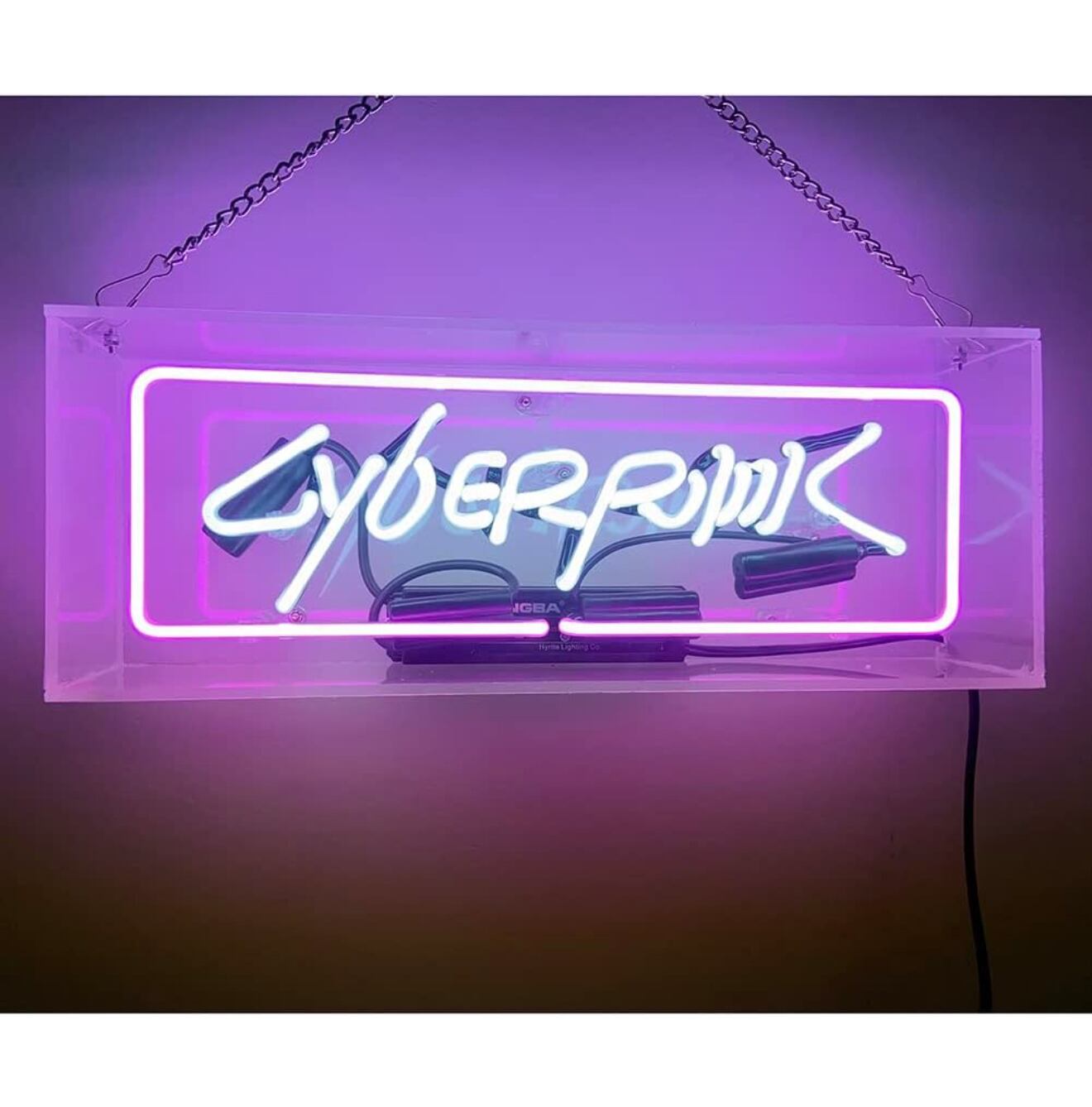 オリジナル ネオン管CYBERPUNKネオンライト サイバーパンク LED看板