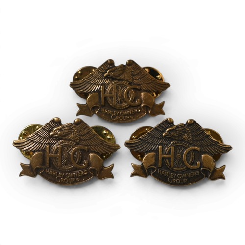 Vintage '83 Harley Davidson Advertising HOG Pins